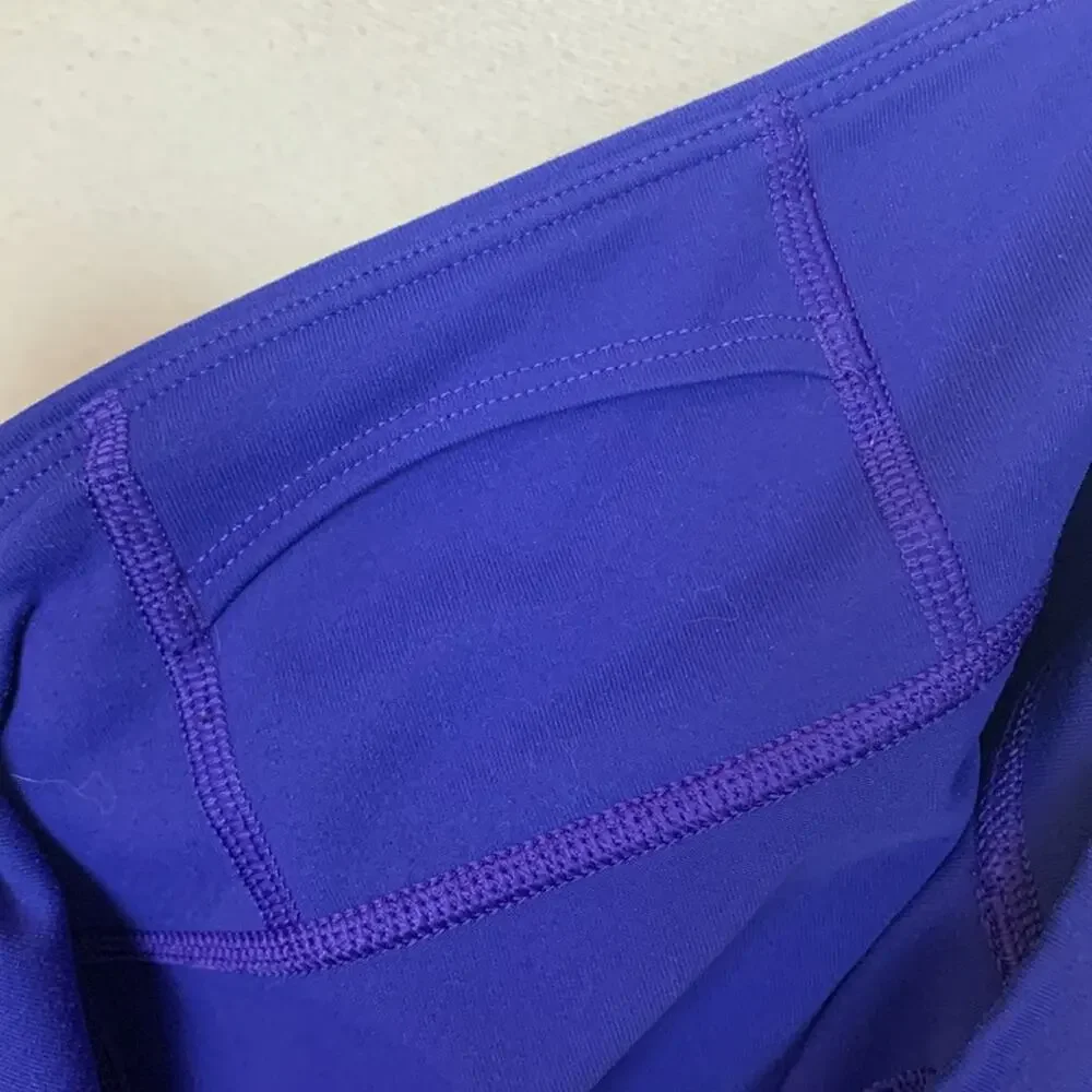 REI co-op women's large crop leggings purple athleisure gym workout gorp casual